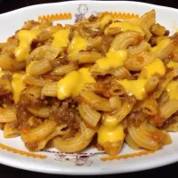 Snapdishの料理写真:macaroni meat sauce ^_−☆|mayonnaiseさん