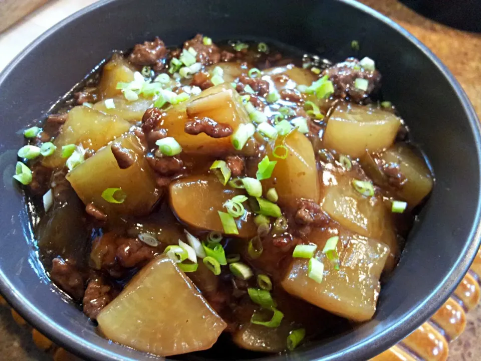 Braised Daikon With Beef|Kkartsさん