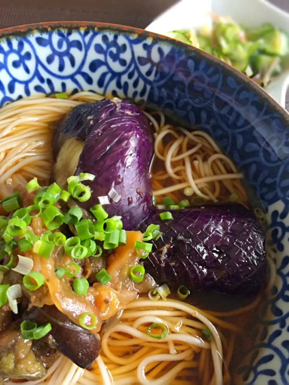 茄子そうめん！夏っぽい！|佐々木 達也さん