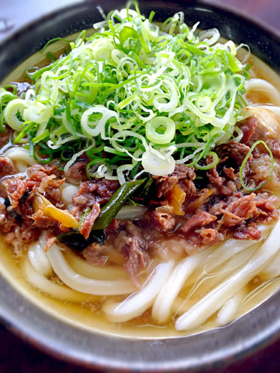 Snapdishの料理写真:牧のうどん 肉うどん♡|ナナさん