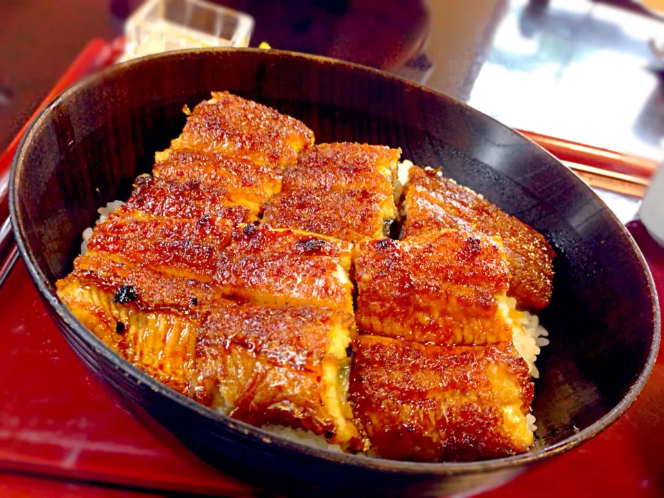 Snapdishの料理写真:うなぎ特丼|のぞみさん