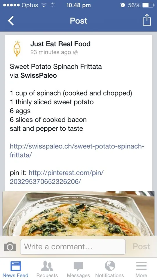 Sweet potato frittata|Ashley Thompsonさん