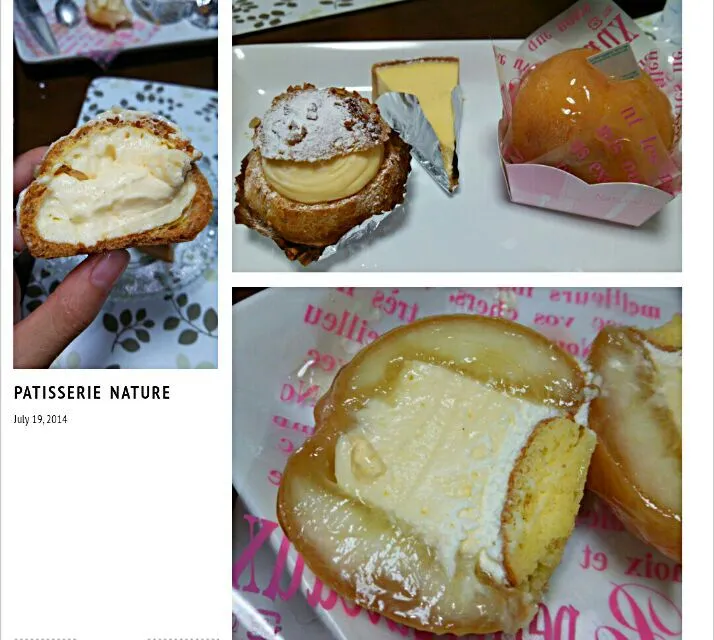 July 19, 2014  PATISSERIE  NATURE  のケーキ♡|♡tama♡さん