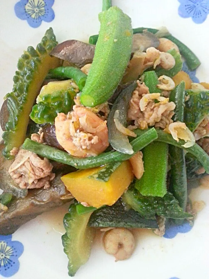 野菜炒め#saute'vegetables#pakbet#philippine cuisine|Miki Jorierose Obispoさん