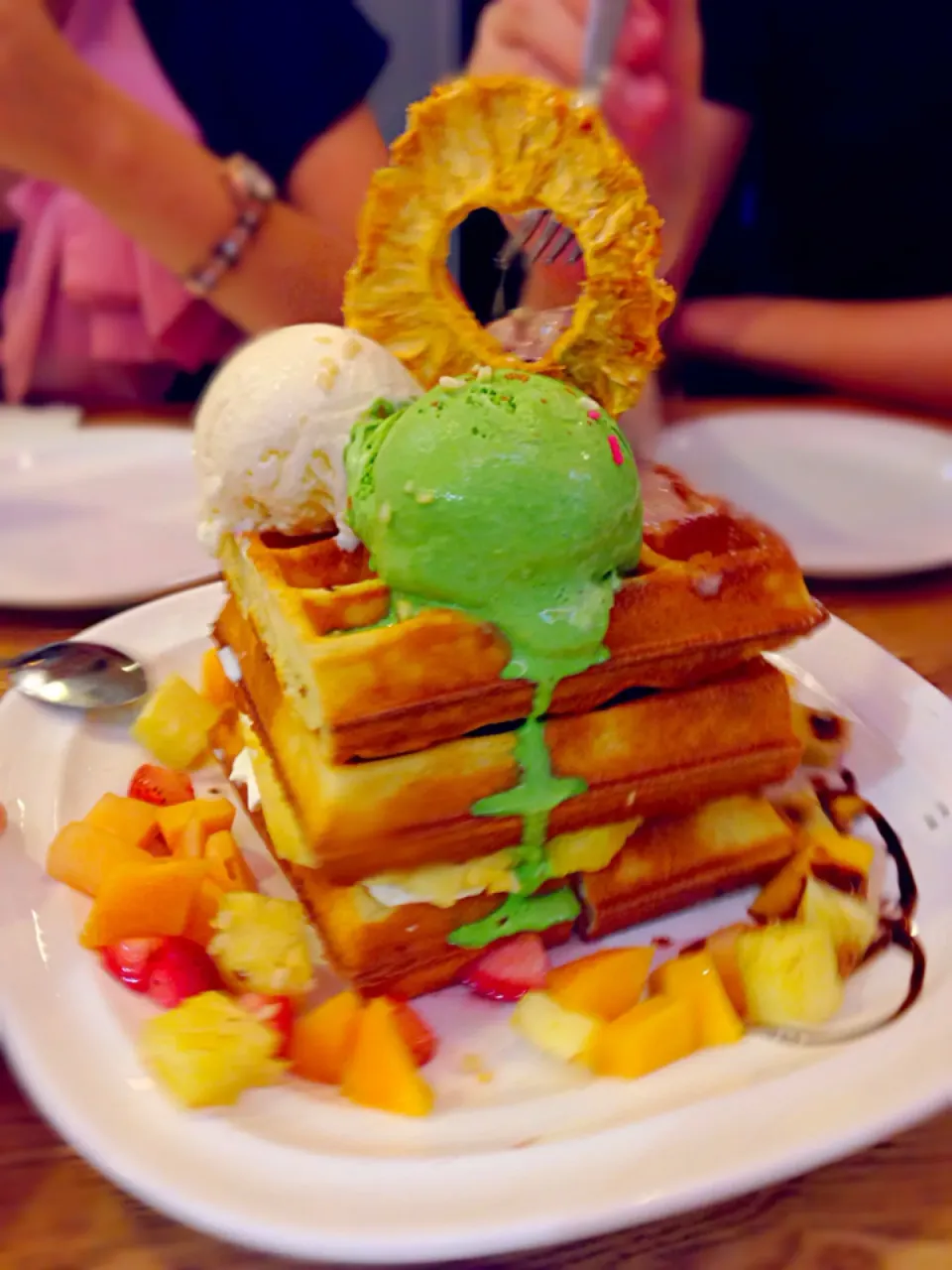 Waffle with Icecream|willklhさん