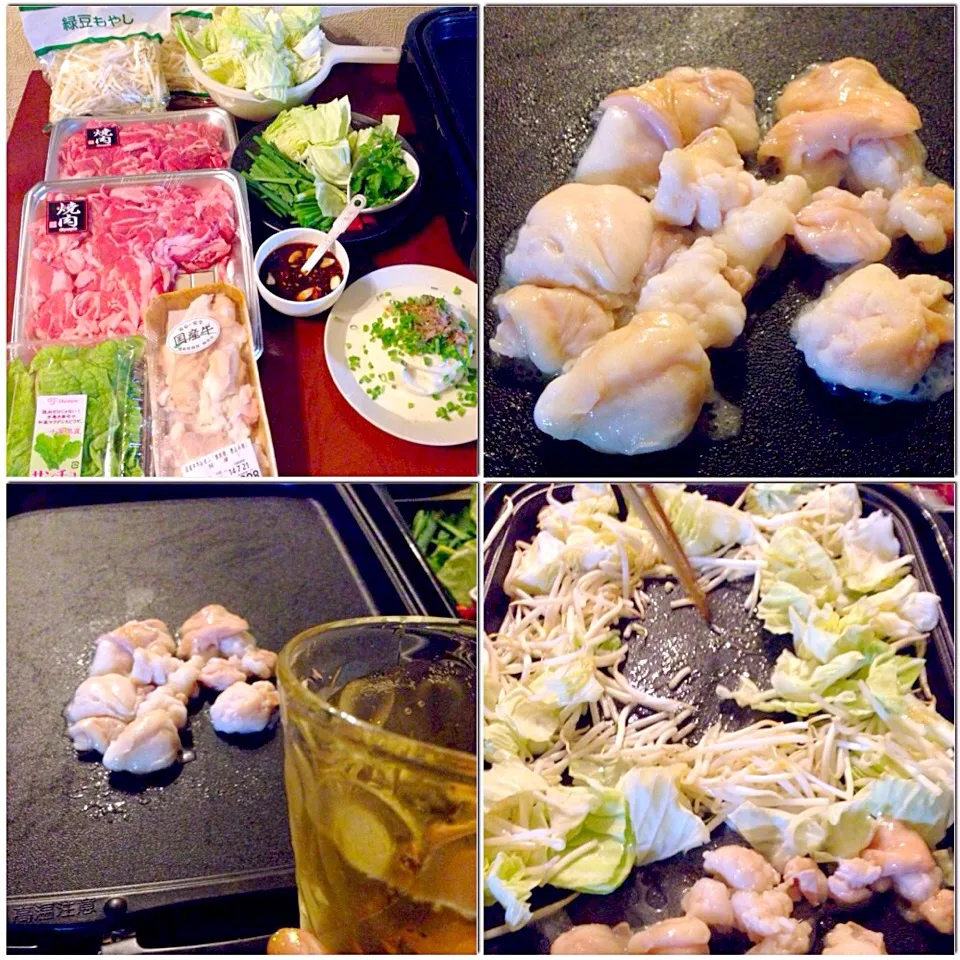 Snapdishの料理写真:Preparation of Genghis Khan🐑焼入れ前におぼろ豆腐〜と|🌈Ami🍻さん