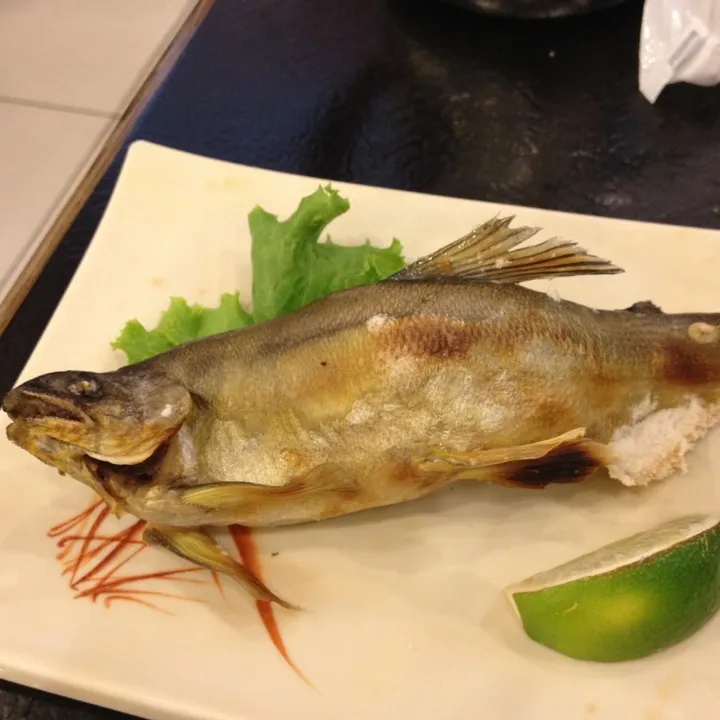 Snapdishの料理写真:烤香魚|Elaineさん