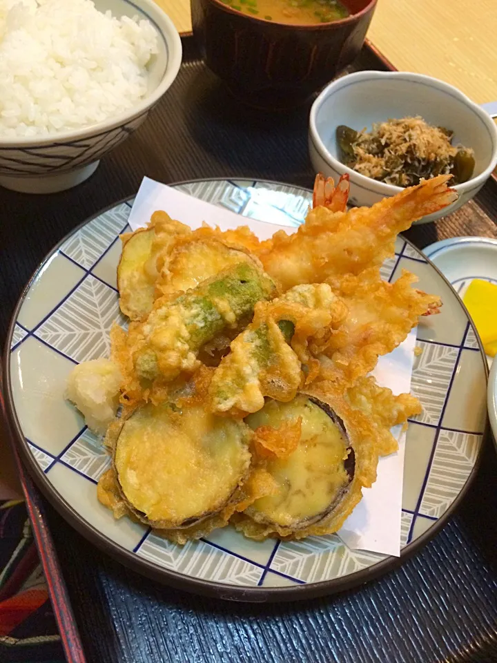 Snapdishの料理写真:天ぷら定食‼︎|Yoshinobu Nakagawaさん