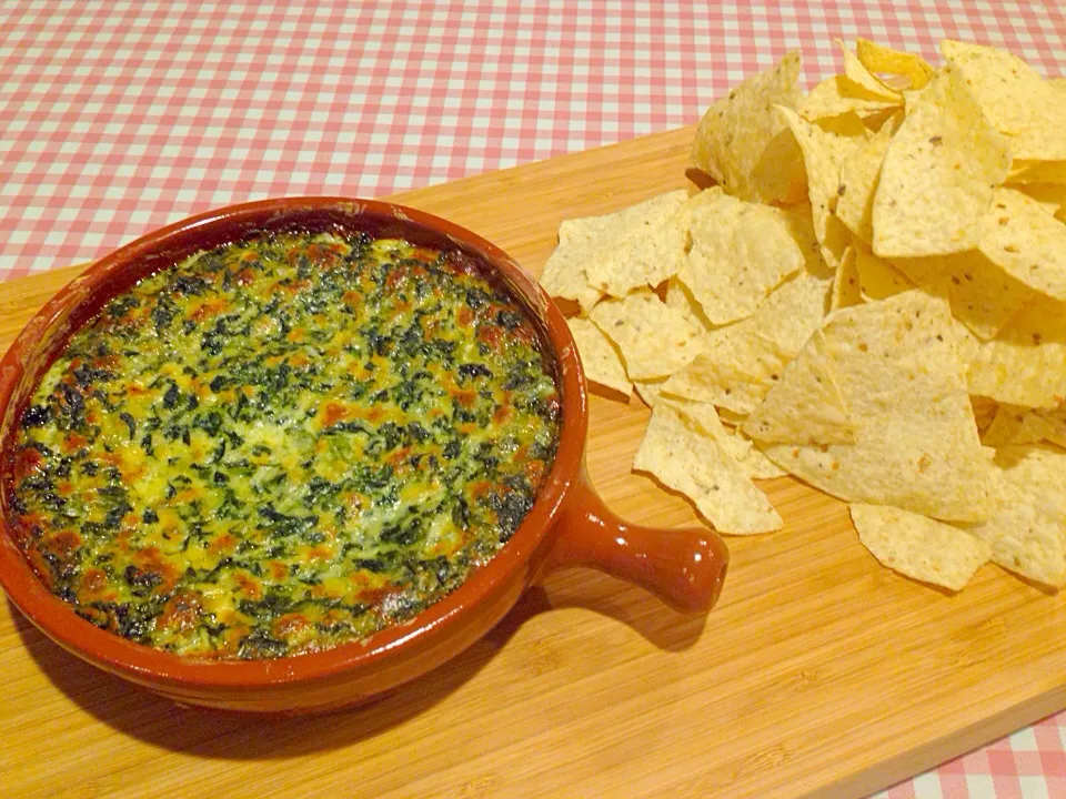 Spinach dip|chef baobao from Singaporeさん