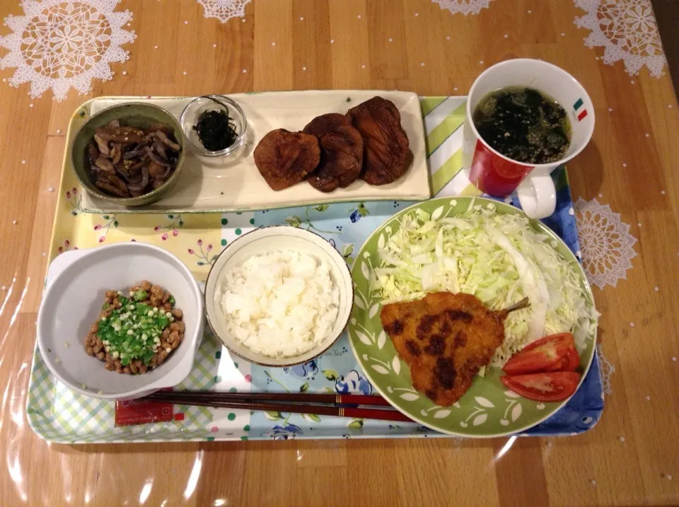 Snapdishの料理写真:2014/0720-夕飯【ダイエット定食】|hayuuさん