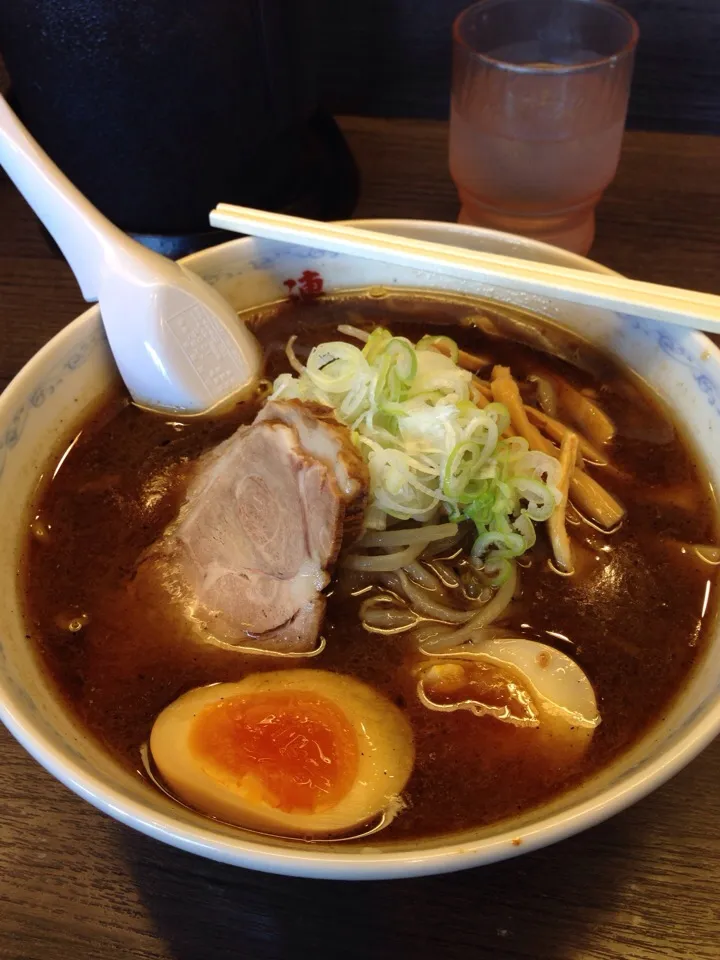 醤油ラーメン@純連|りょうさくさん