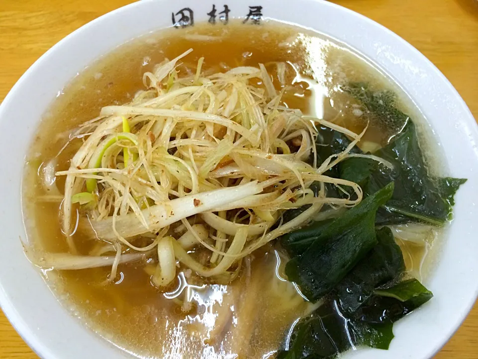 Snapdishの料理写真:白ネギラーメン|kobaさん