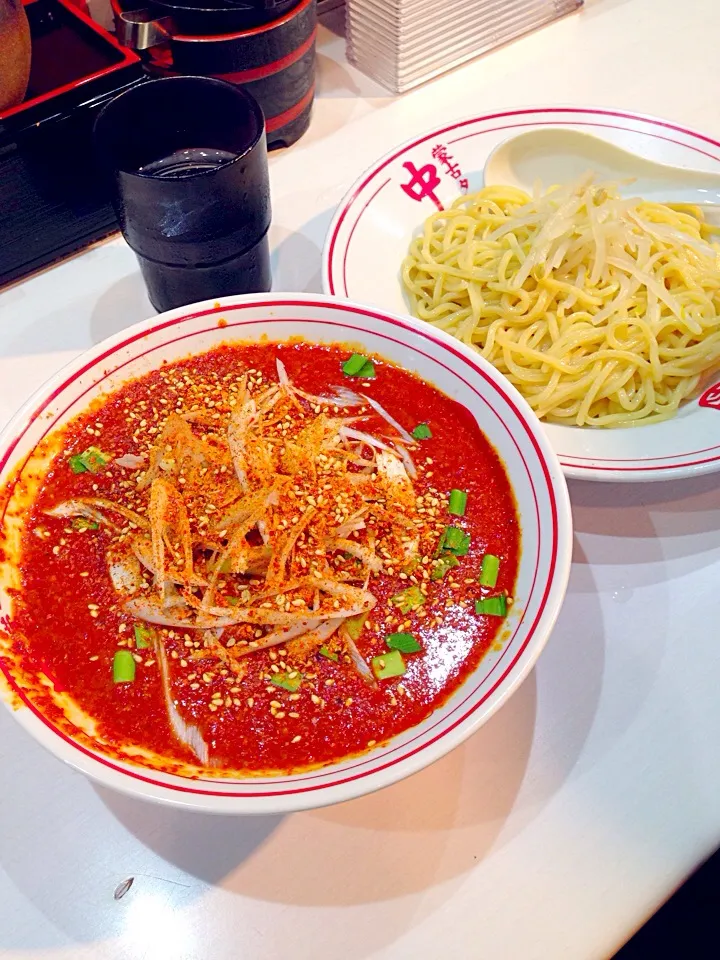 50食限定！赤鬼 麺少な目辛さ3倍|中華蕎麦 銀時さん