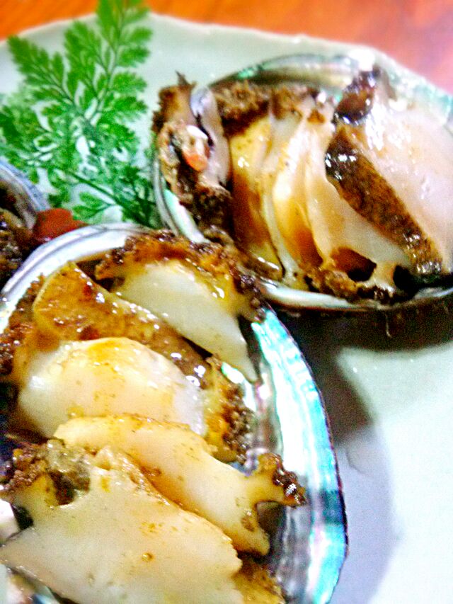 鮑 ステーキ バター醤油 肝ソース Juri Kiyoshi Snapdish スナップディッシュ Id Hyi50a