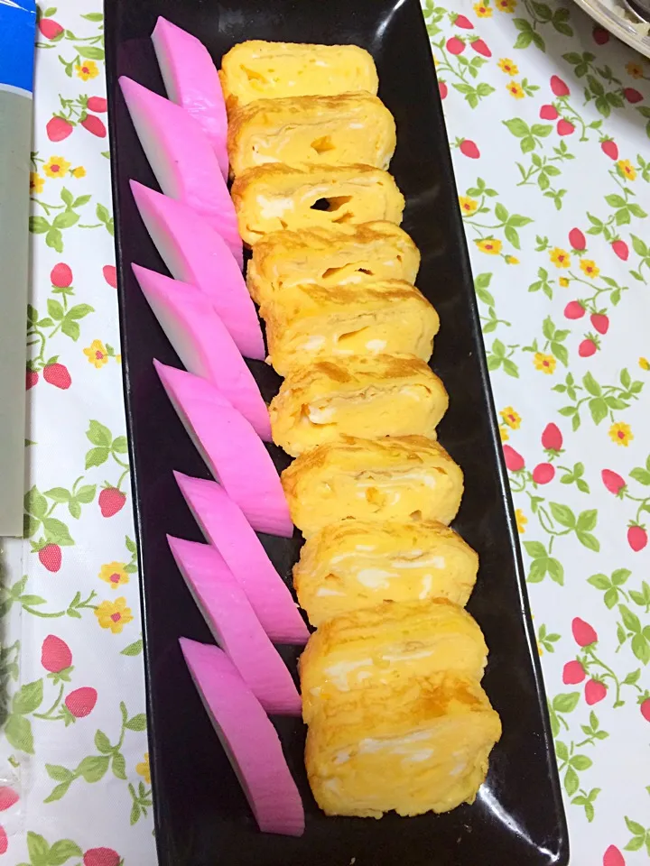 Tamago yaki to kamaboko|gachiyunaoさん