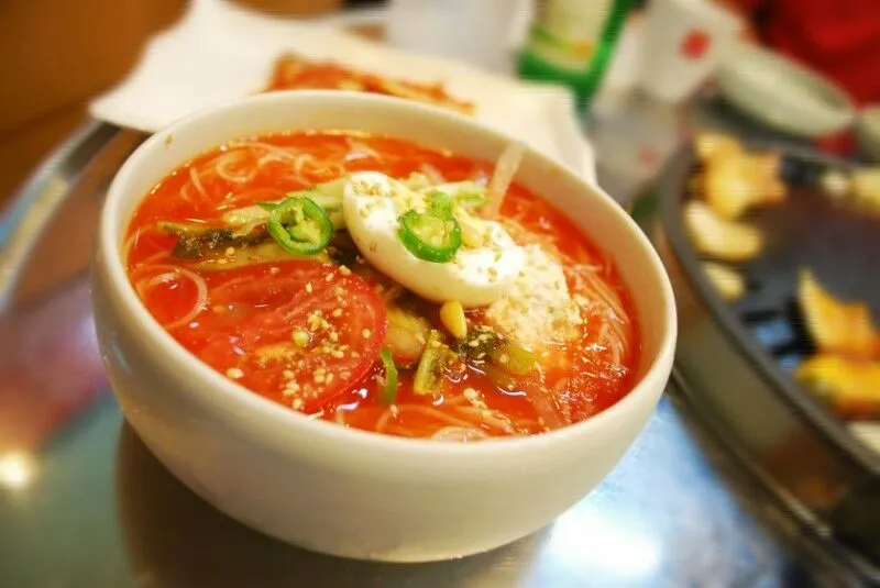 Snapdishの料理写真:김치말이국수|빵또니さん