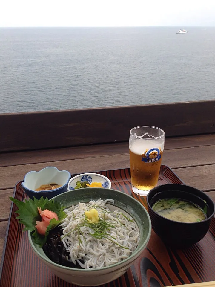 釜揚げシラス丼定食|りんご娘さん