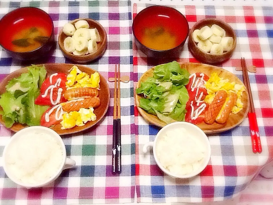 朝食♡꒰*･ω･人･ω･*꒱♡|さとう かおりさん