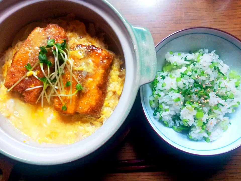 豆腐かつ鍋とかぶの葉飯|JELLYさん