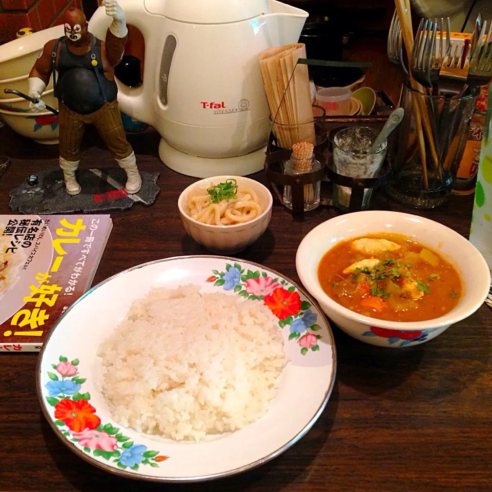 さっぱりチキンラッサム！酸っぱ辛いカレー！😋✨|Akiyuki Chinnen Sukiyaki Shiraishiさん