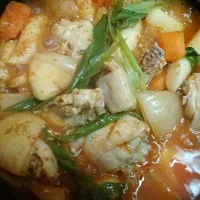 Snapdishの料理写真:#닭도리탕 #spicychickenstew|Hyeryeon Kimさん