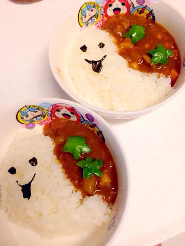 オバケくんの夏野菜カレー|いづさん