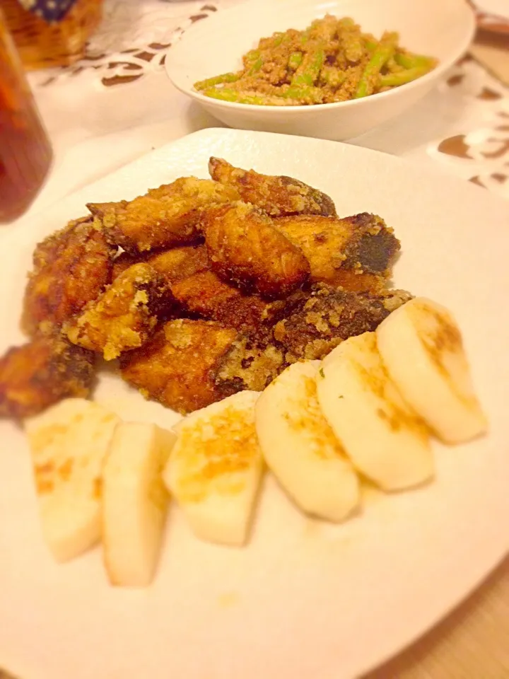 ブリのカレー風味竜田揚げ|ういろうmgmgさん