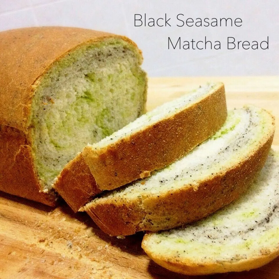 black seasame matcha bread

 #blackseasame #matcha #bread #bake #Healthy #Breakfast/Brunch|dotdotdotx2さん