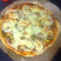 Home made pizza with tuna|saida hashiさん