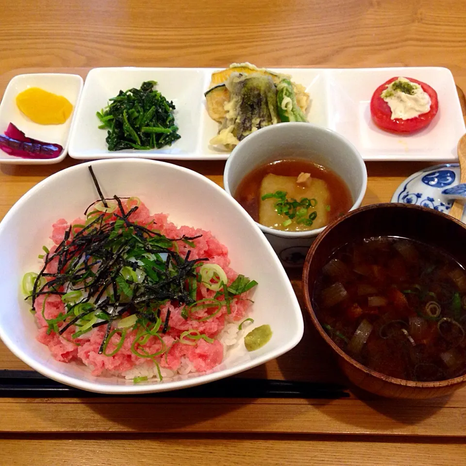 ネギトロ丼ランチ|chacoさん