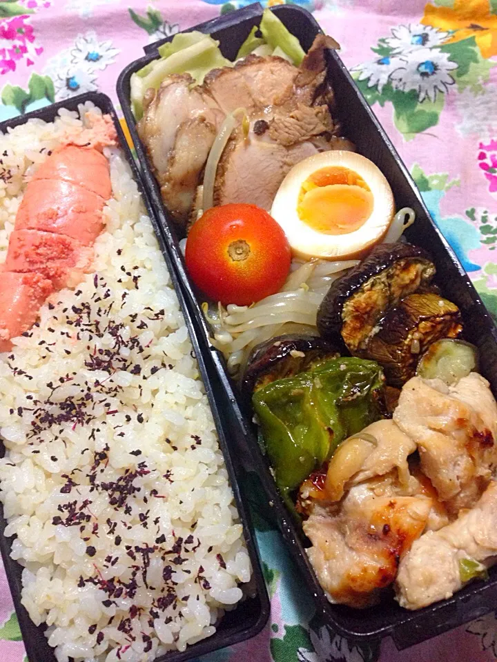 焼豚弁当|ゆかりすさん