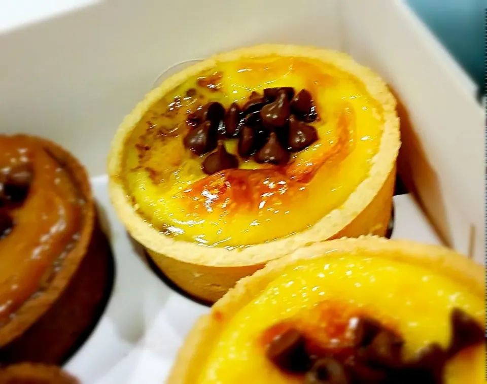 double chocolate egg tart...|princessjoさん