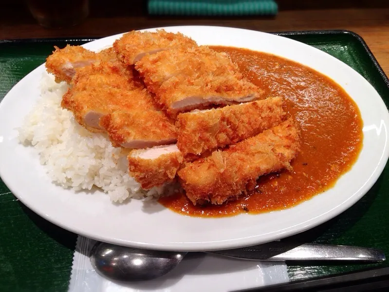 Snapdishの料理写真:チキンカツカレー|chan mitsuさん