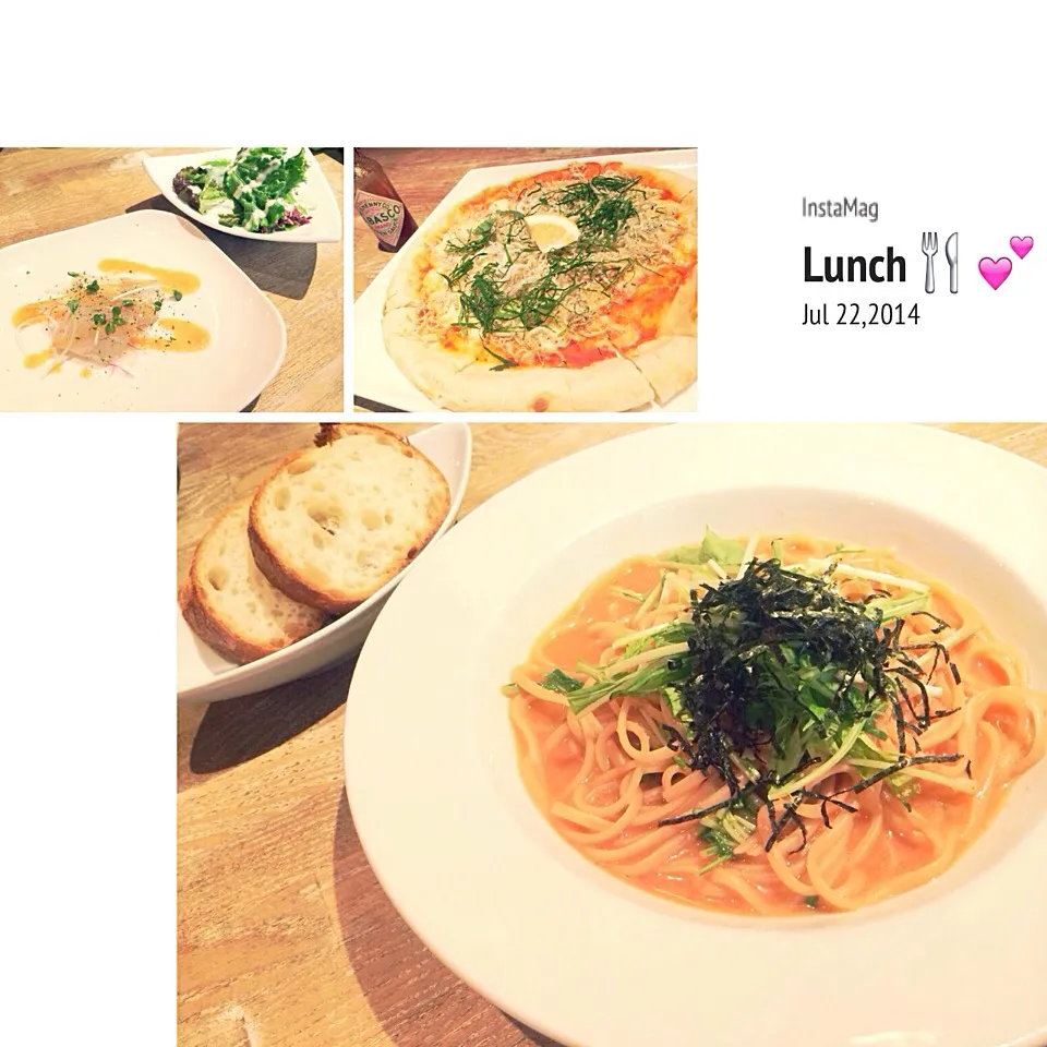 友達とLunch💓|千愛さん