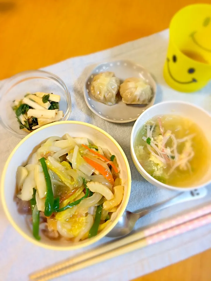 中華丼定食♪|☆マミ☆さん