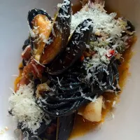 Squid & Mussel spaghetti|Sirisopaさん