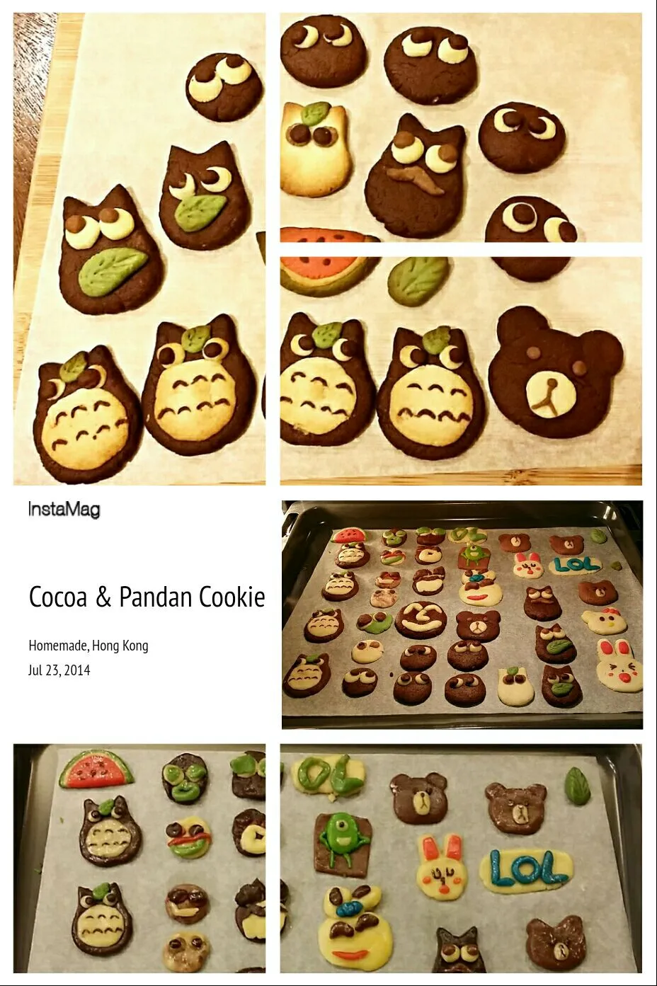 Cocoa & Pandan Cookie|Connie  Chuiさん