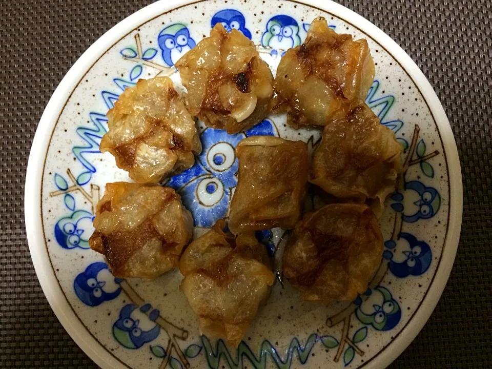 揚げシュウマイ|ばーさんさん