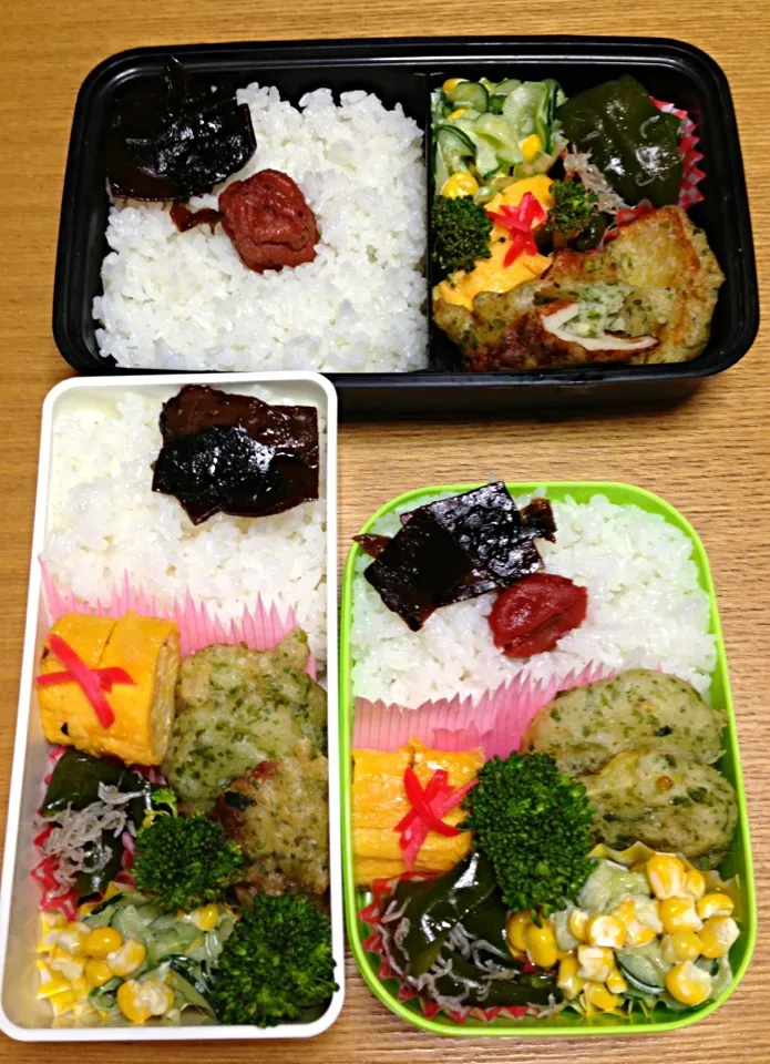 ７月２３日３人弁当|川上千尋さん