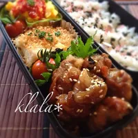 Snapdishの料理写真:ふつーのお弁当⭐️7/23