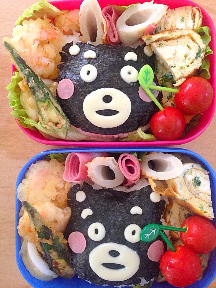 Snapdishの料理写真:くまもん？弁当|ちかこさん