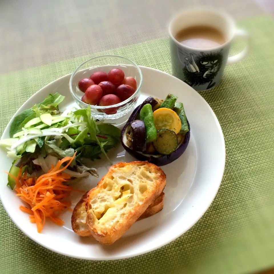 今日の朝ごはん|ぺんぎんさん