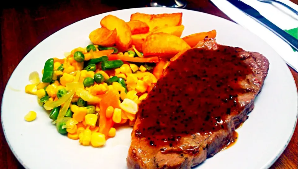 Black Pepper Steak|Tya LaCroaziaさん