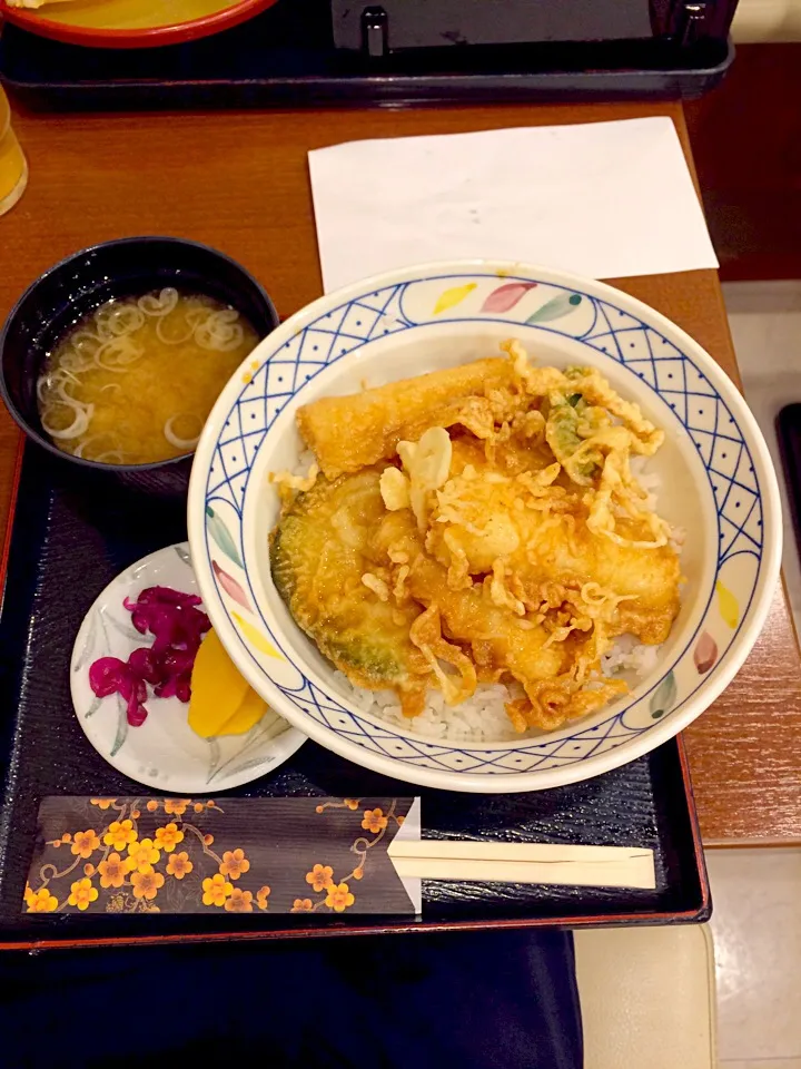 ランチ！野菜天丼|クリスマスローズさん