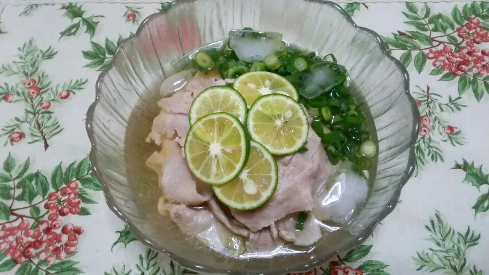 Snapdishの料理写真:ぶっかけすだち素麺☆|ゆっこさん