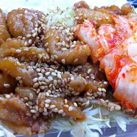鎌倉限定!!鶏皮ホルモンキムチ♡♡