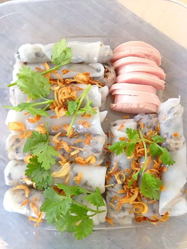 Bánh cuốn- Lunch for hubby|Hanh Phungさん