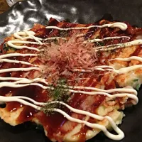 Snapdishの料理写真:フワフワお好み焼き|みゆさん