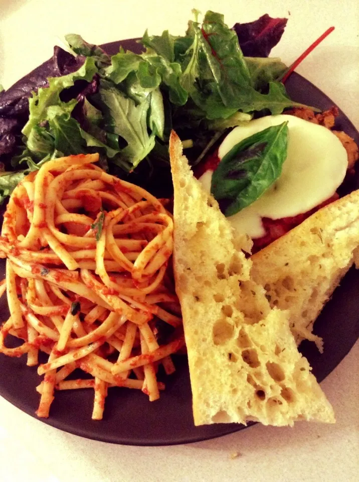 Chicken Parm with pasta|Milka Papricaさん