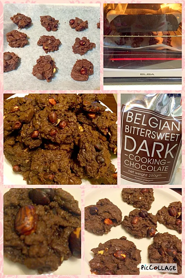 Double Dark Chocolate Hazelnut Cookies|Cj Mendoza-Palosさん